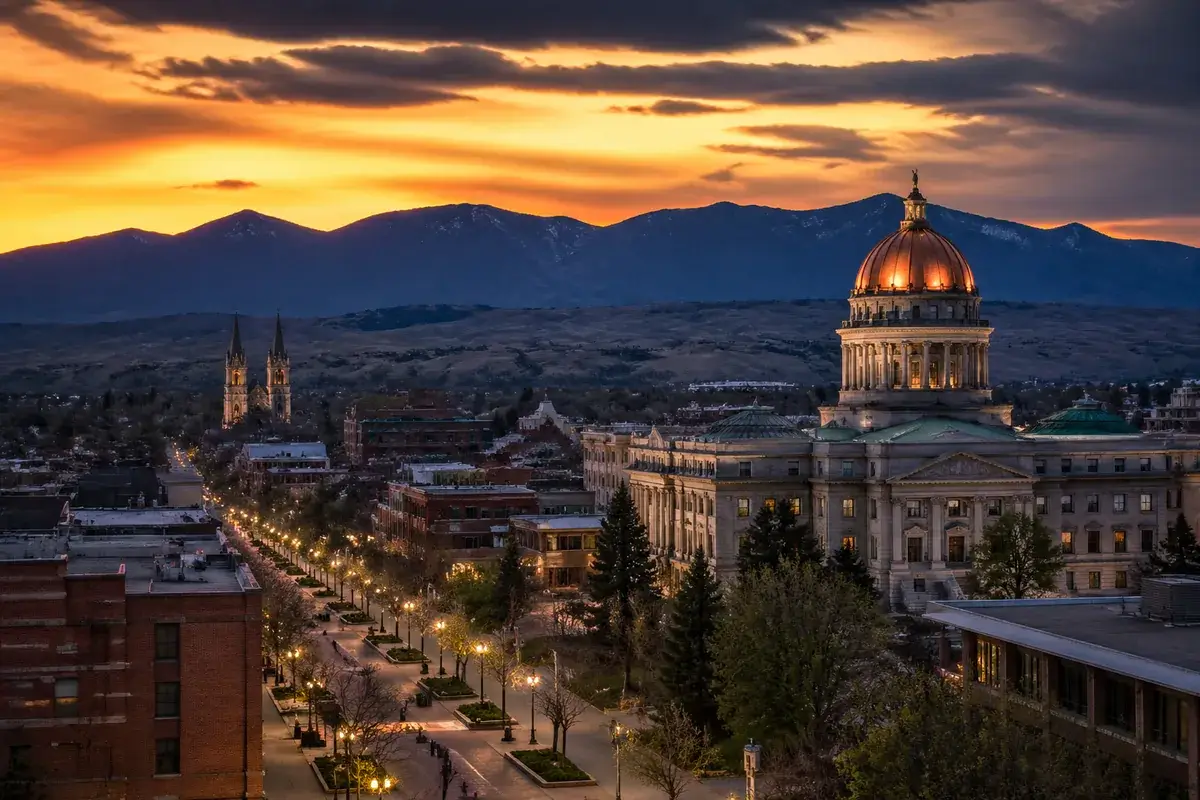 Helena-02-cityscape in Helena, Montana