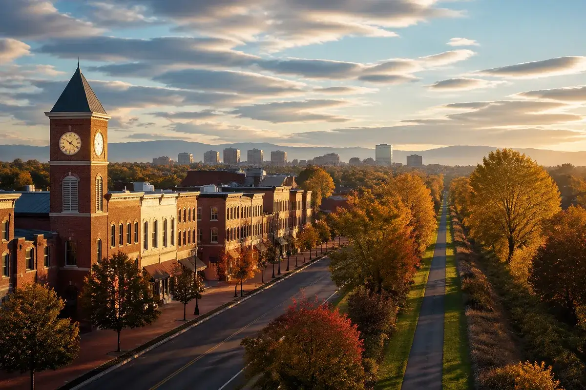 Herndon-02-cityscape in Herndon, Virginia