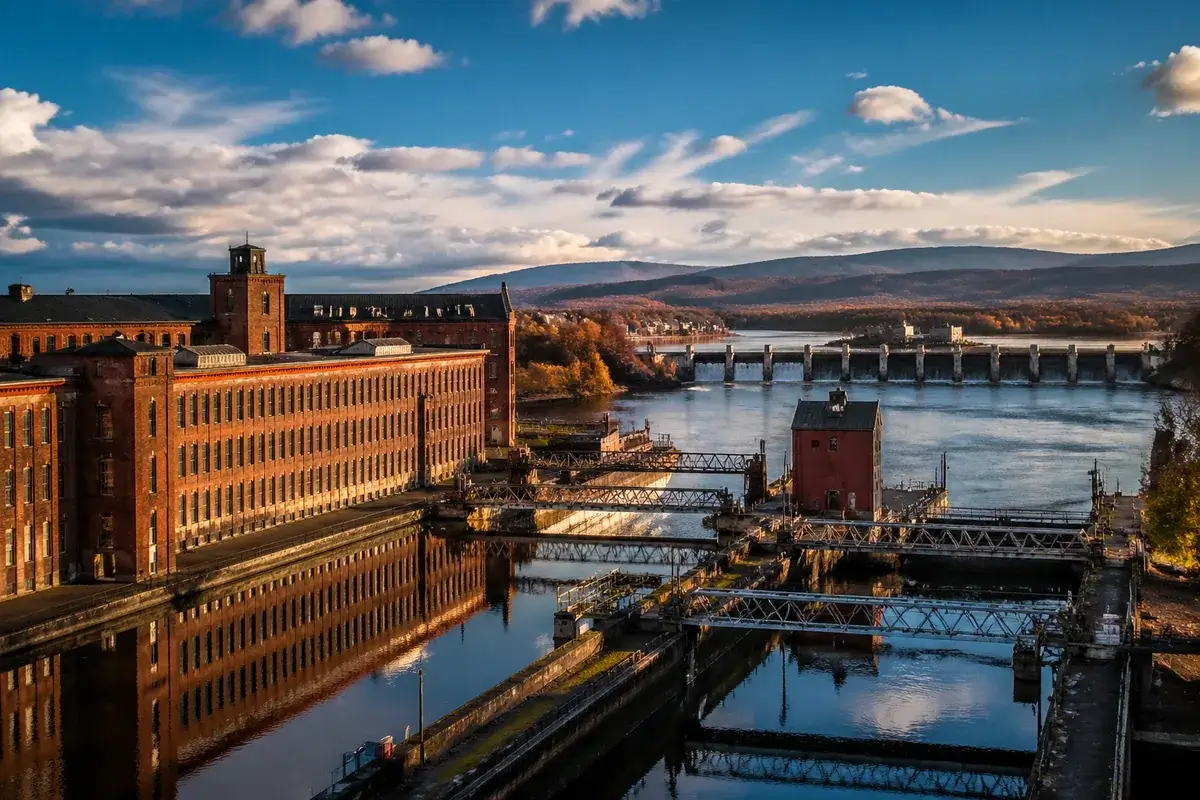 Holyoke-02-cityscape in Holyoke, Massachusetts
