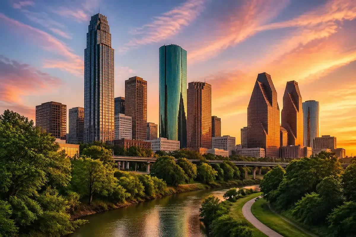 Houston-02-cityscape in Houston, Texas