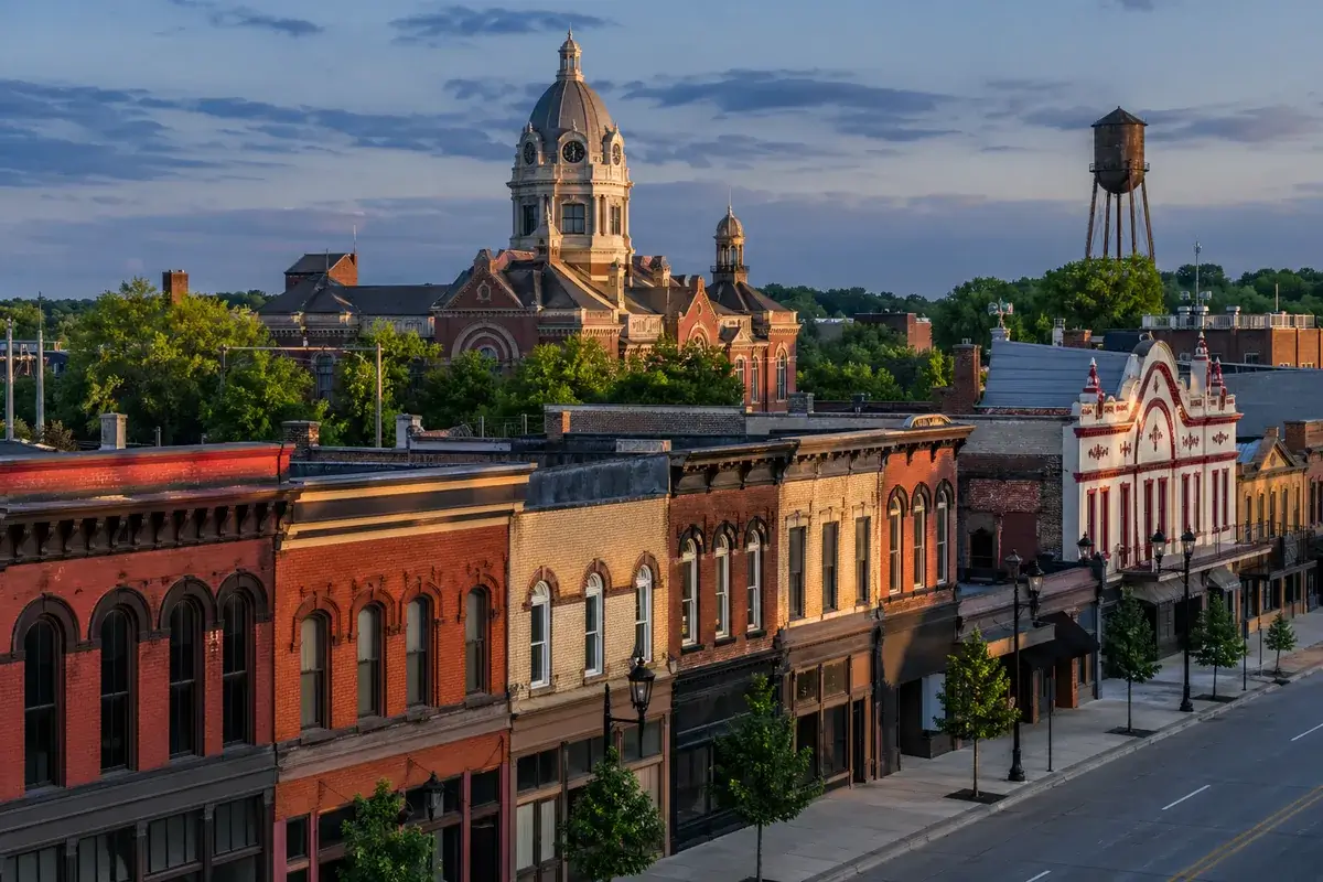 Howell-02-cityscape in Howell, Michigan