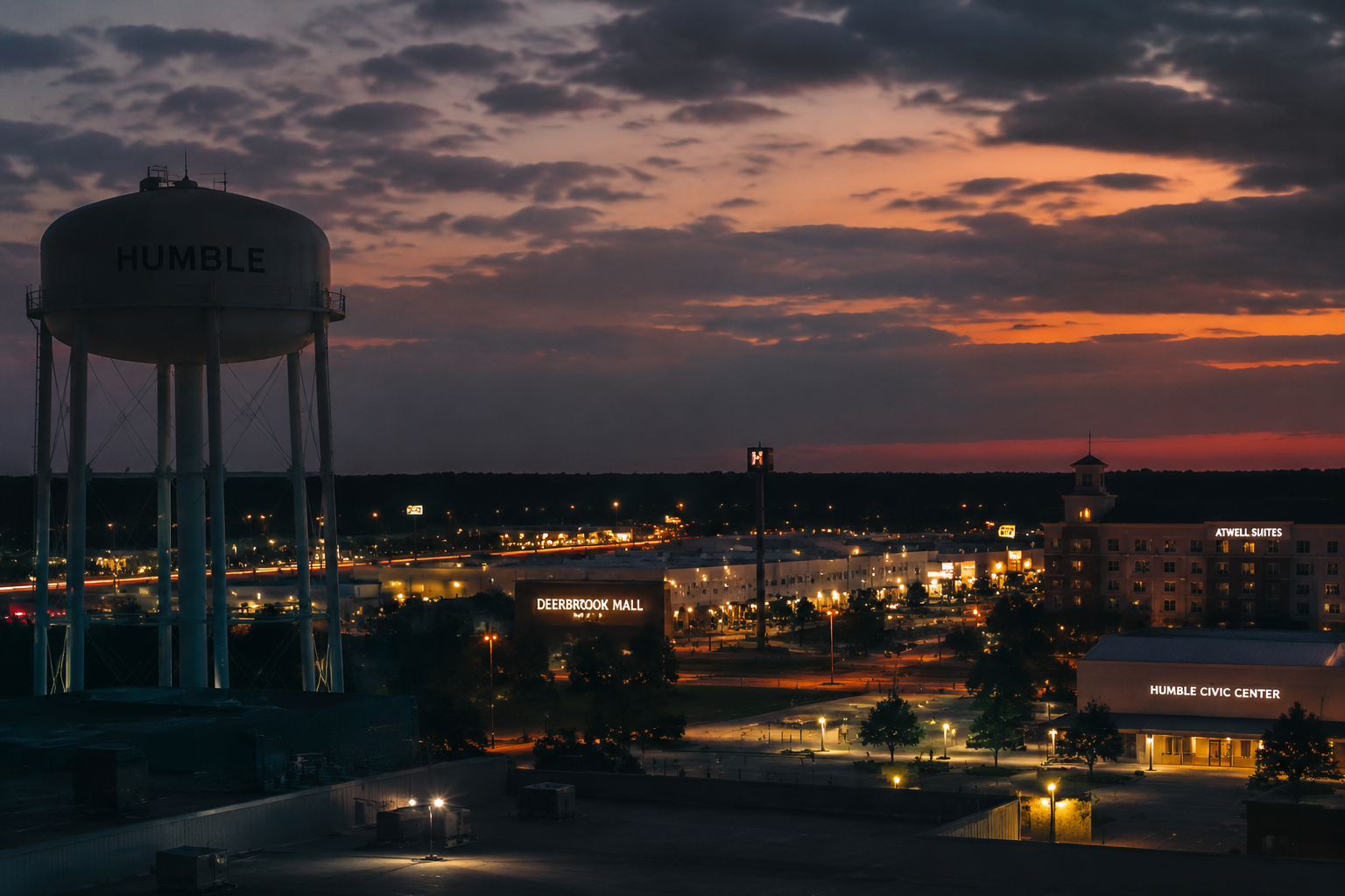 Humble, Texas Night Scene — 3Cupid Cuckold Dating in Humble, Texas