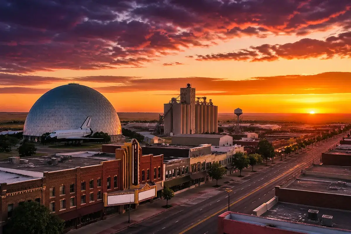 Hutchinson-02-cityscape in Hutchinson, Kansas