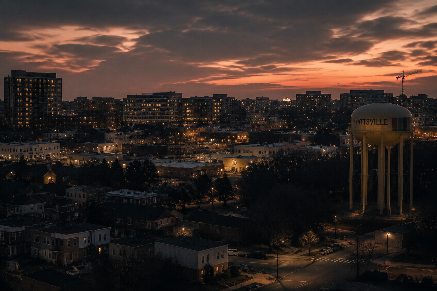 Hyattsville, Maryland Night Scene — 3Cupid Cuckold Dating in Hyattsville, Maryland