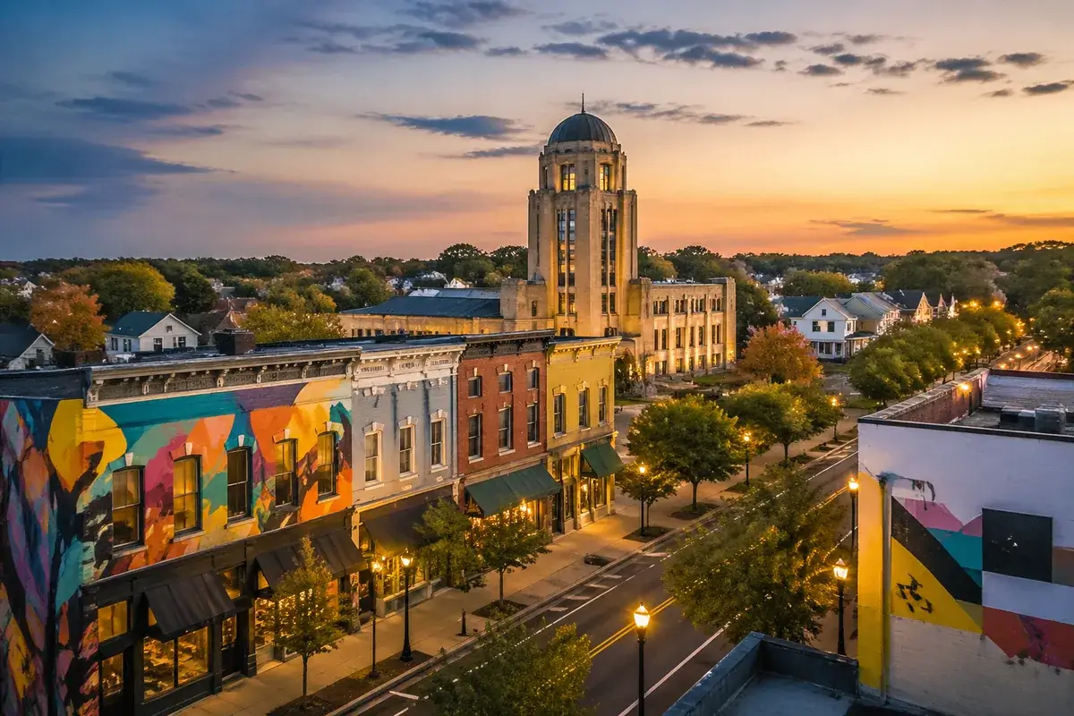 Hyattsville-02-cityscape in Hyattsville, Maryland