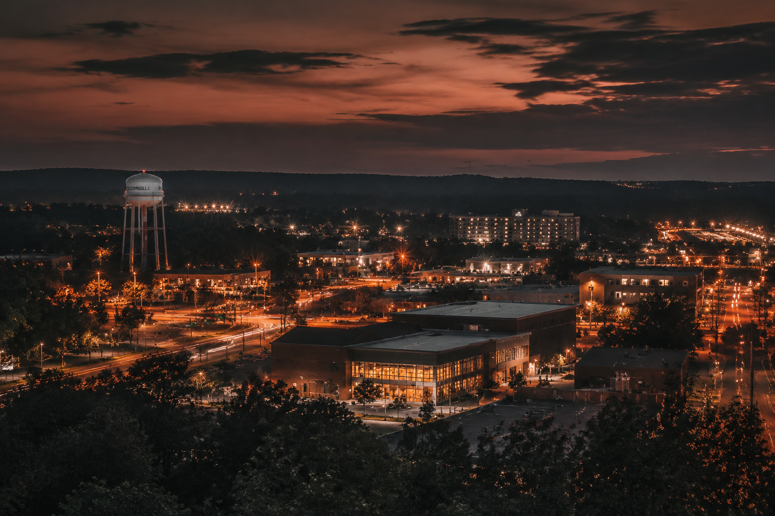 Jacksonville, Arkansas Night Scene — 3Cupid Cuckold Dating in Jacksonville, Arkansas