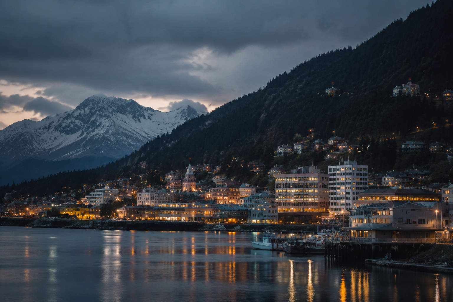 Juneau, Alaska Night Scene — 3Cupid Cuckold Dating in Juneau, Alaska