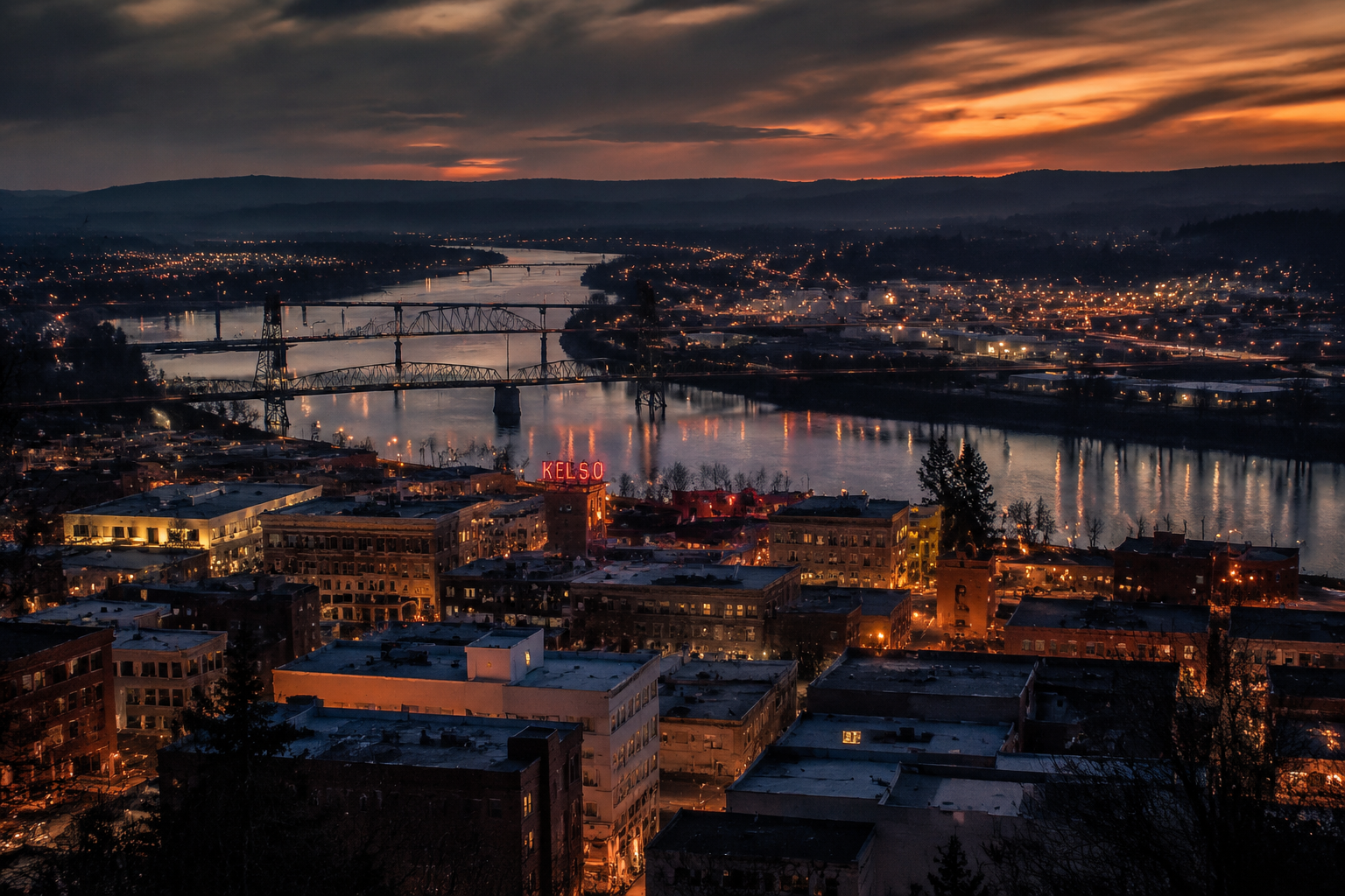 Kelso, Washington Night Scene — 3Cupid Cuckold Dating in Kelso, Washington