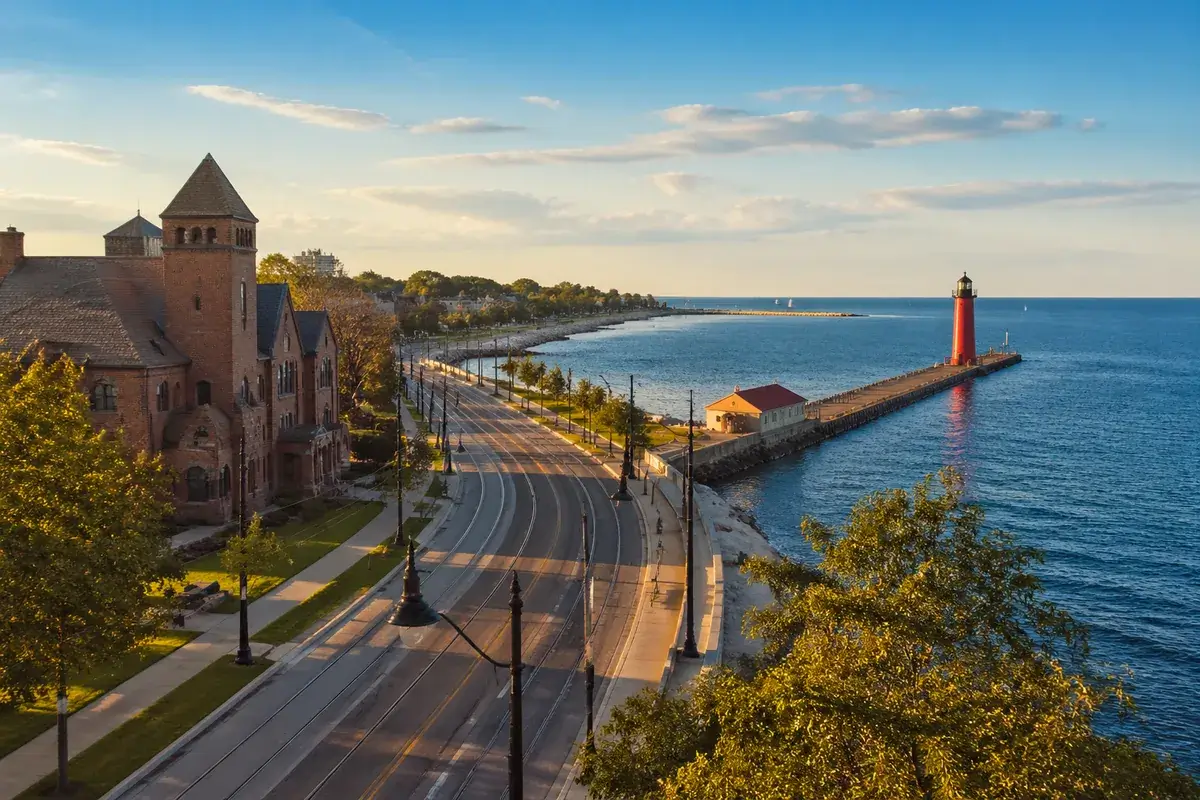 Kenosha-02-cityscape in Kenosha, Wisconsin