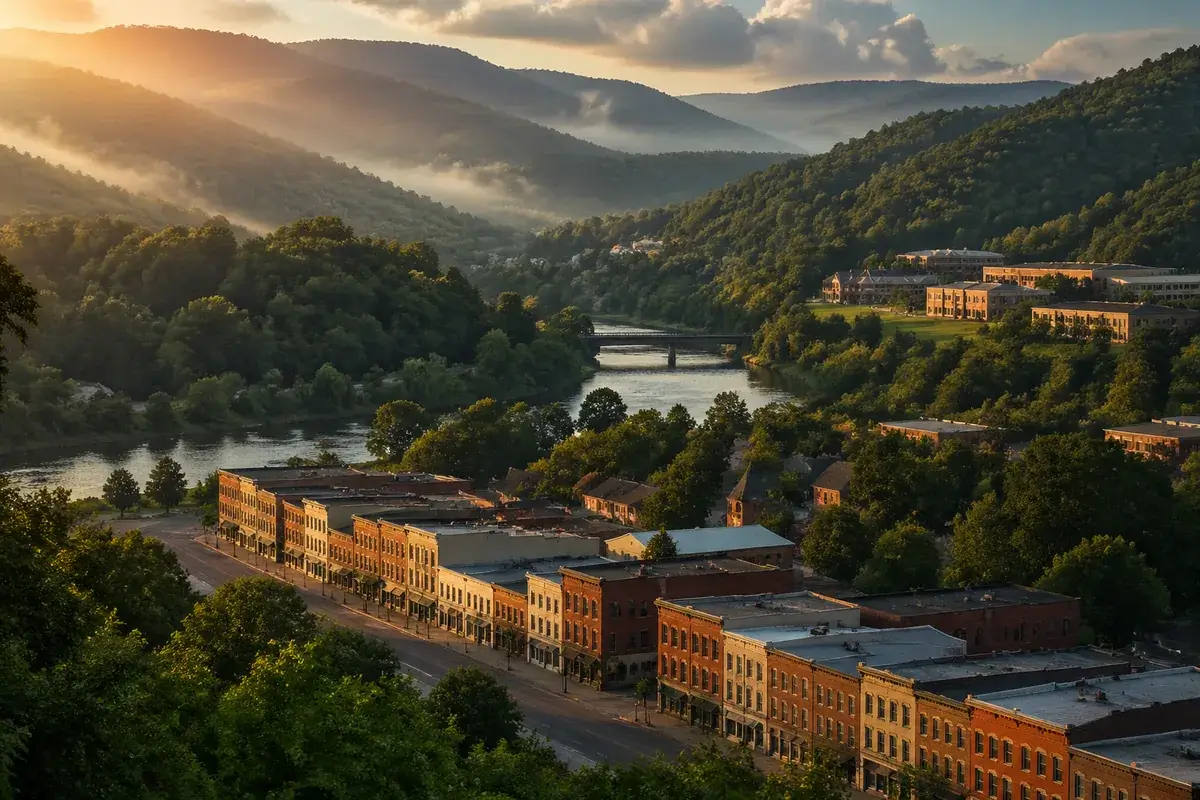 Keyser-02-cityscape in Keyser, West Virginia