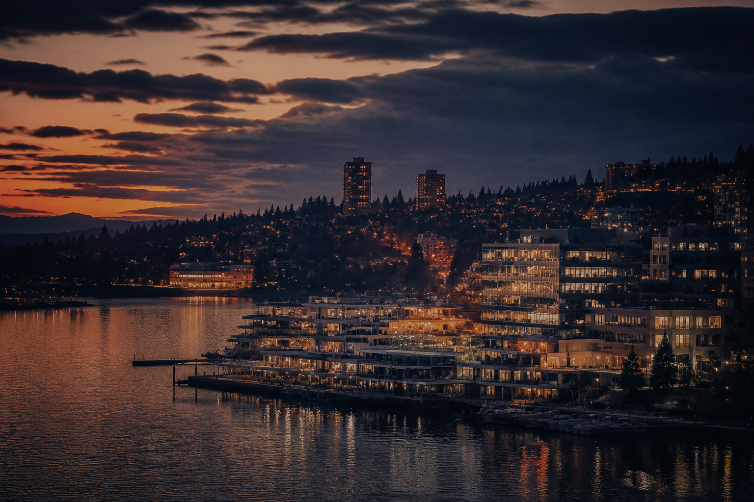 Kirkland, Washington Night Scene — 3Cupid Cuckold Dating in Kirkland, Washington