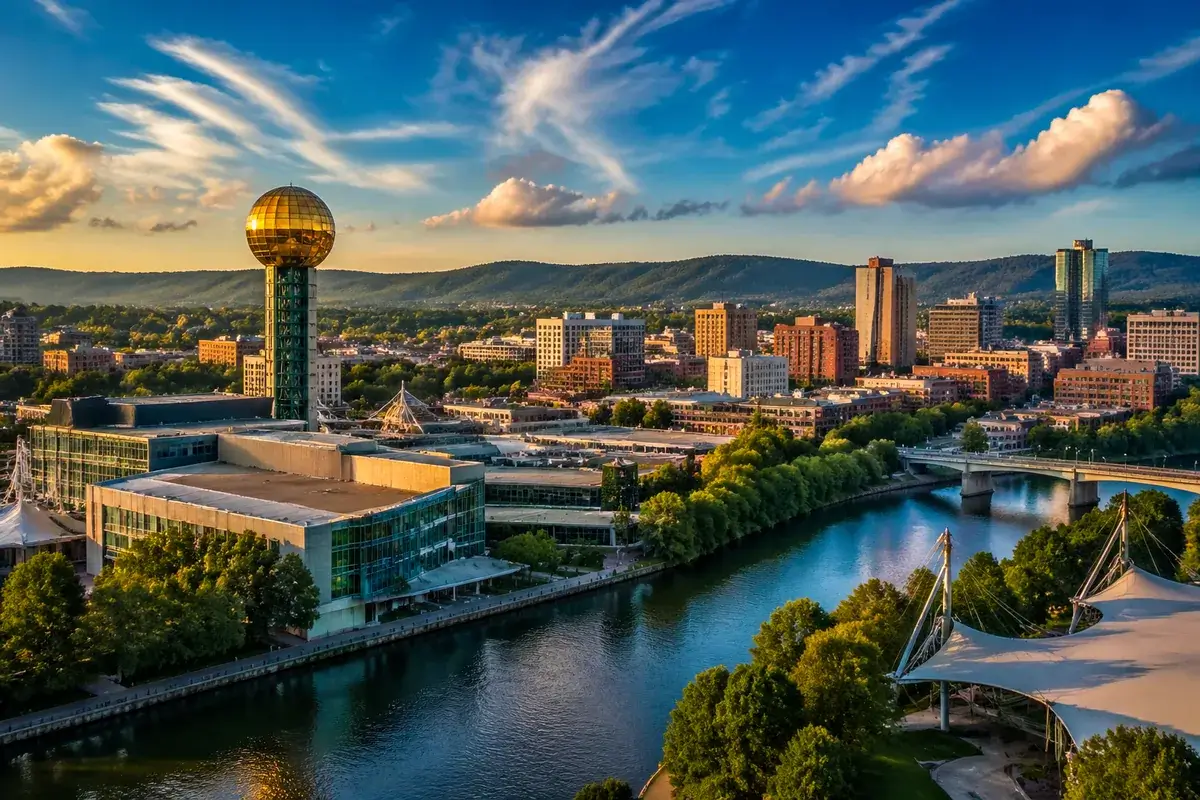 Knoxville-02-cityscape in Knoxville, Tennessee