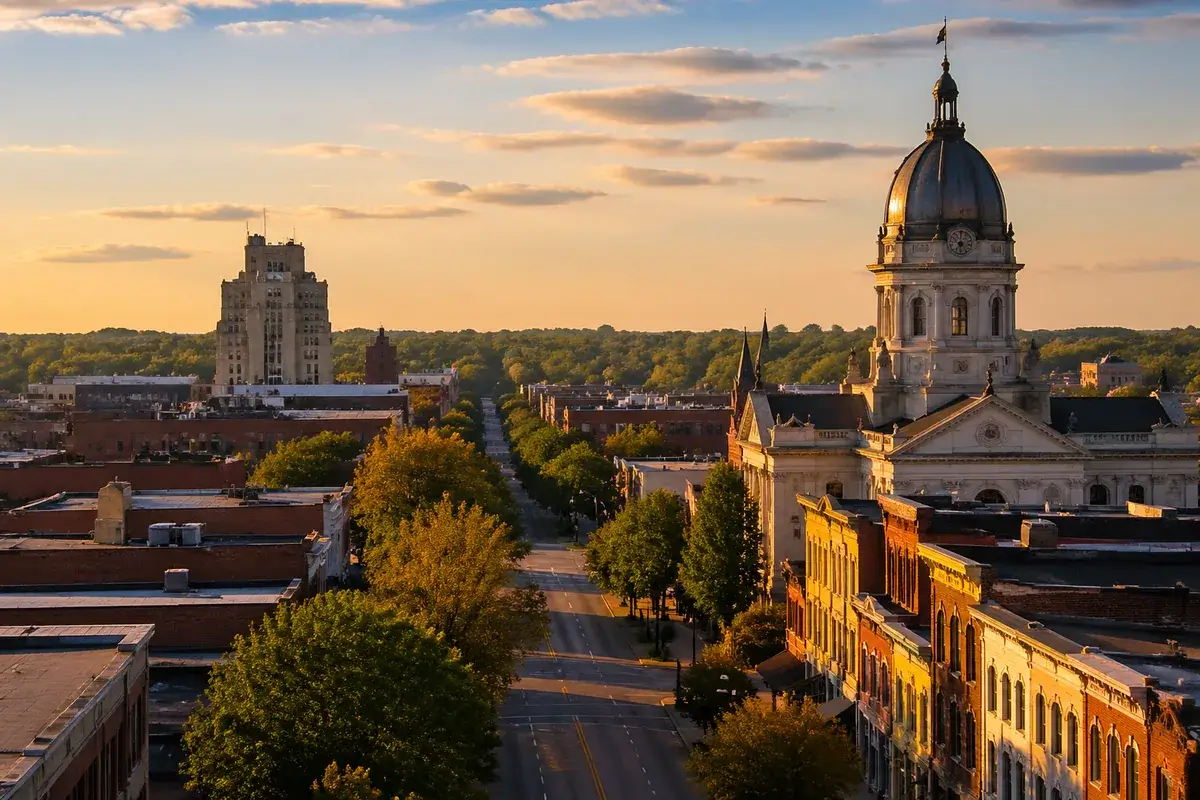 Kokomo-02-cityscape in Kokomo, Indiana