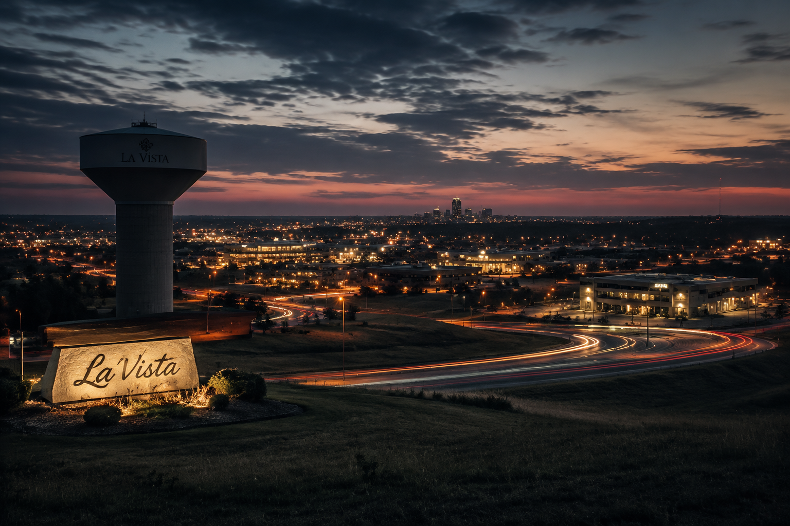 La Vista, Nebraska Night Scene — 3Cupid Cuckold Dating in La Vista, Nebraska