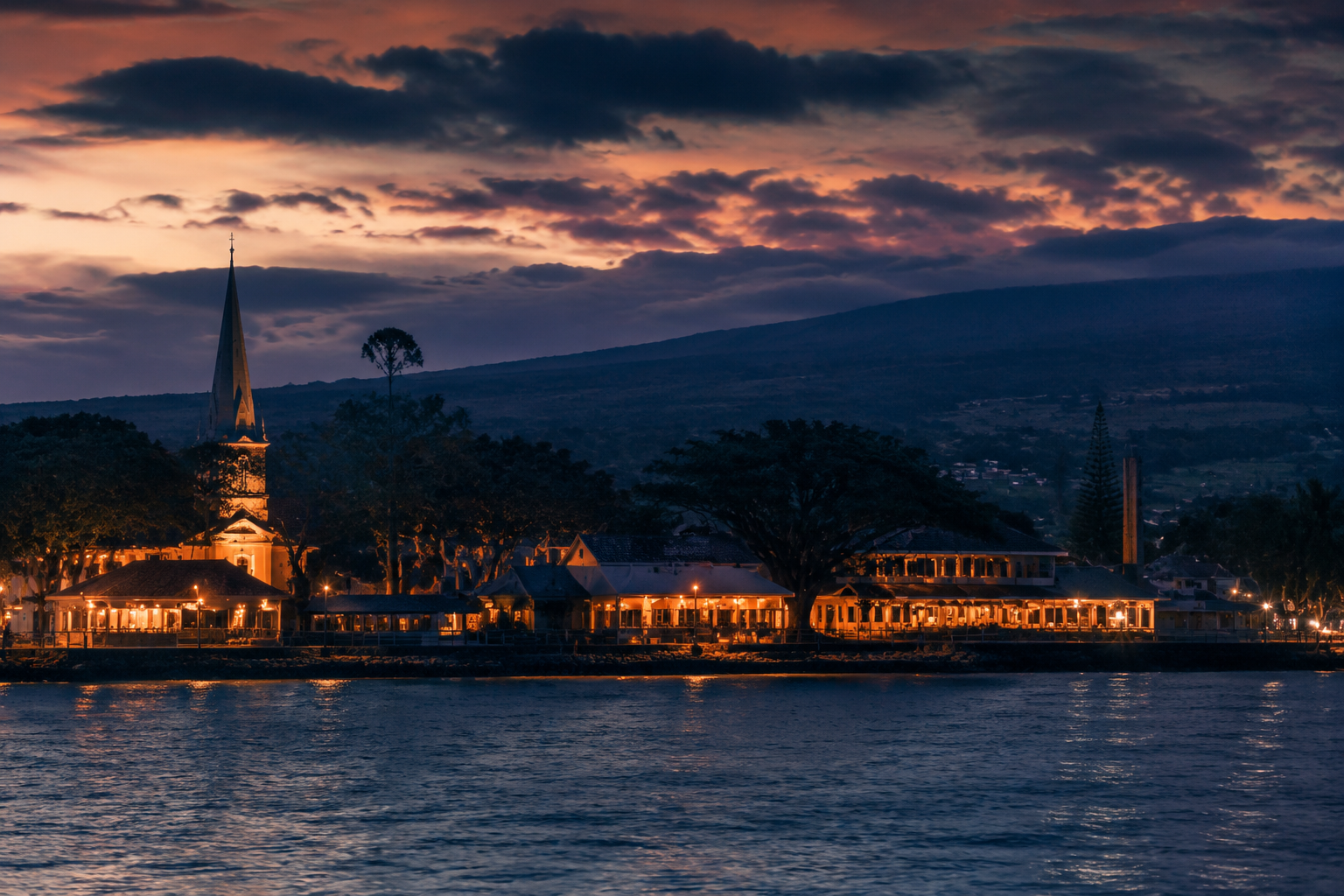 Lahaina, Hawaii Night Scene — 3Cupid Cuckold Dating in Lahaina, Hawaii
