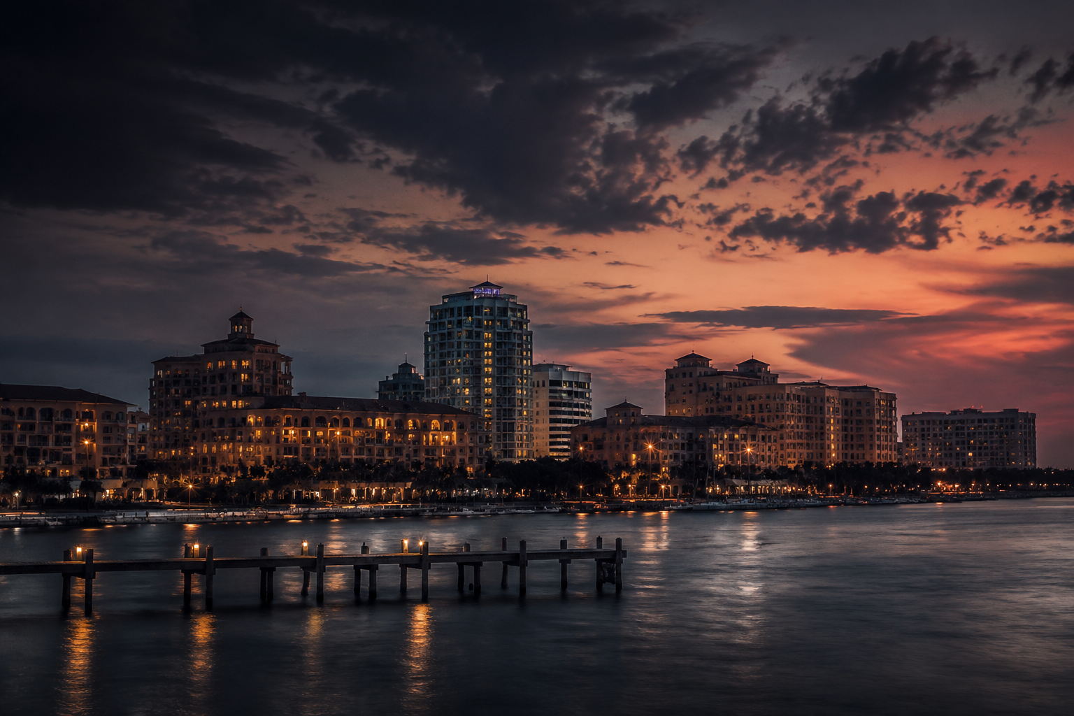 Lake Worth, Florida Night Scene — 3Cupid Cuckold Dating in Lake Worth, Florida
