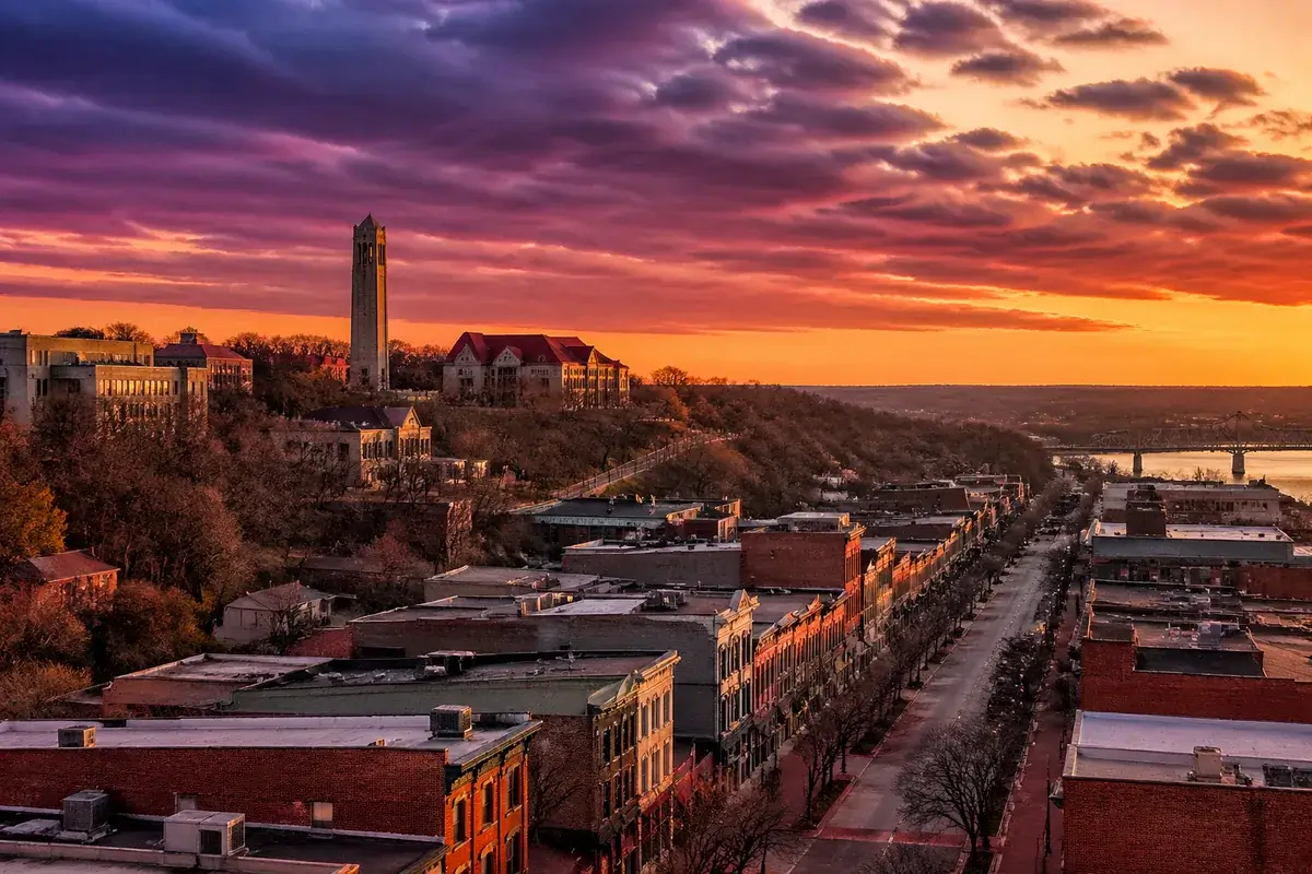 Lawrence-02-cityscape in Lawrence, Kansas