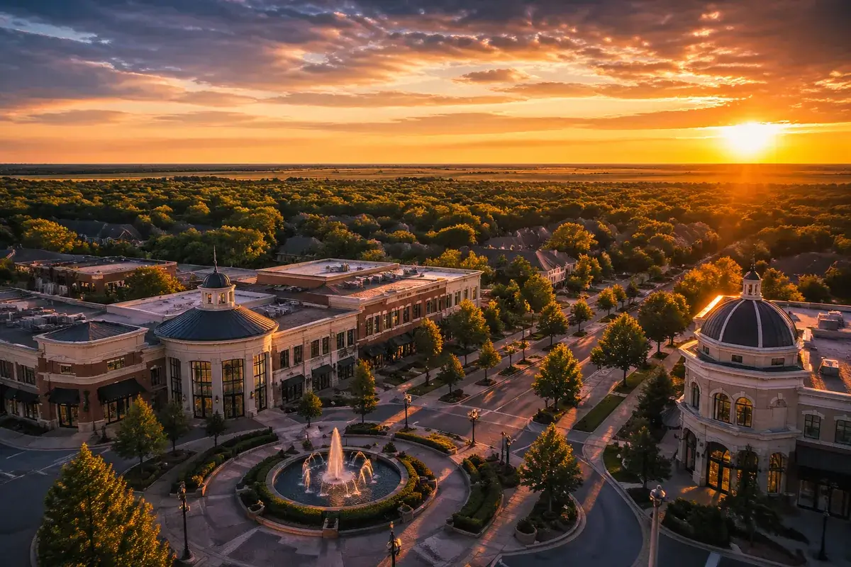 Leawood-02-cityscape in Leawood, Kansas