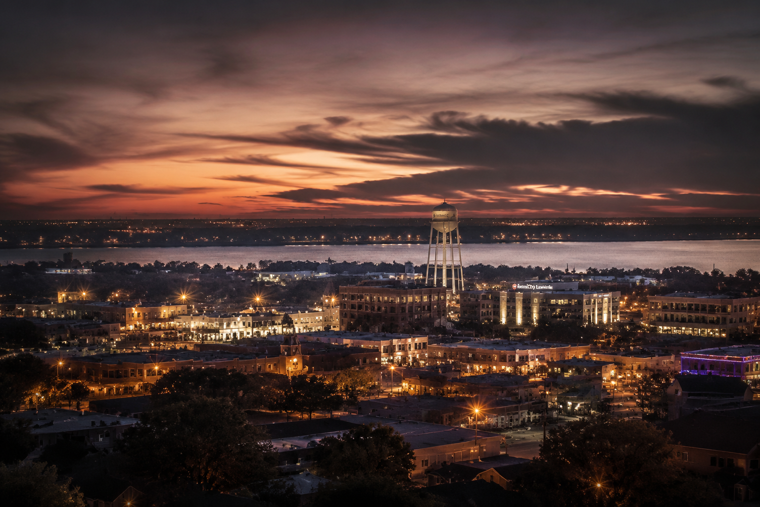Lewisville, Texas Night Scene — 3Cupid Cuckold Dating in Lewisville, Texas