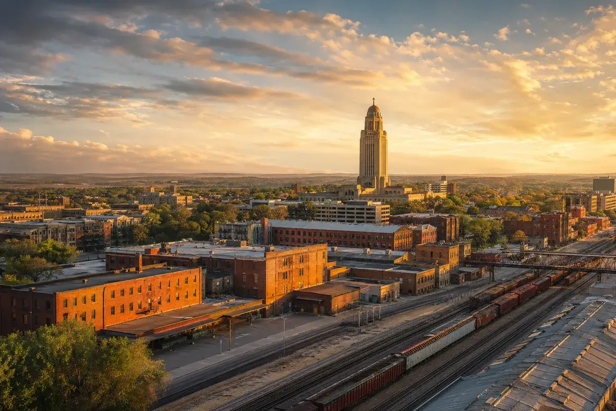 Lincoln-02-cityscape in Lincoln, Nebraska