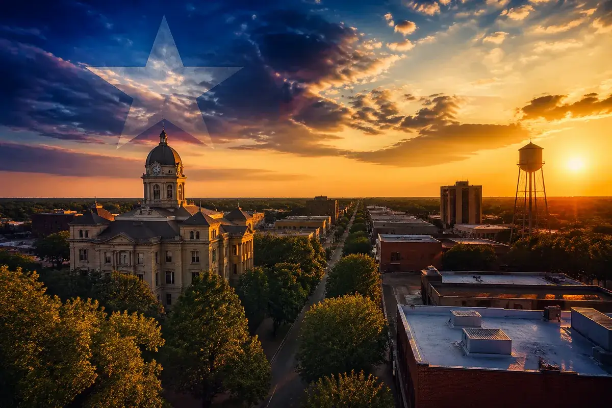 Longview-02-cityscape in Longview, Texas