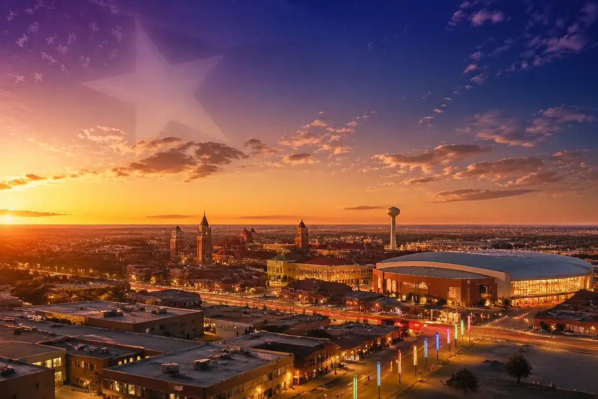 Lubbock-02-cityscape in Lubbock, Texas