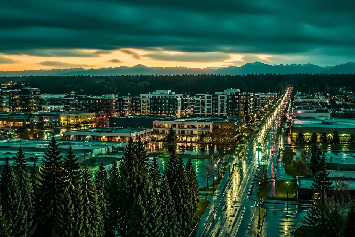 Lynnwood-02-cityscape in Lynnwood, Washington