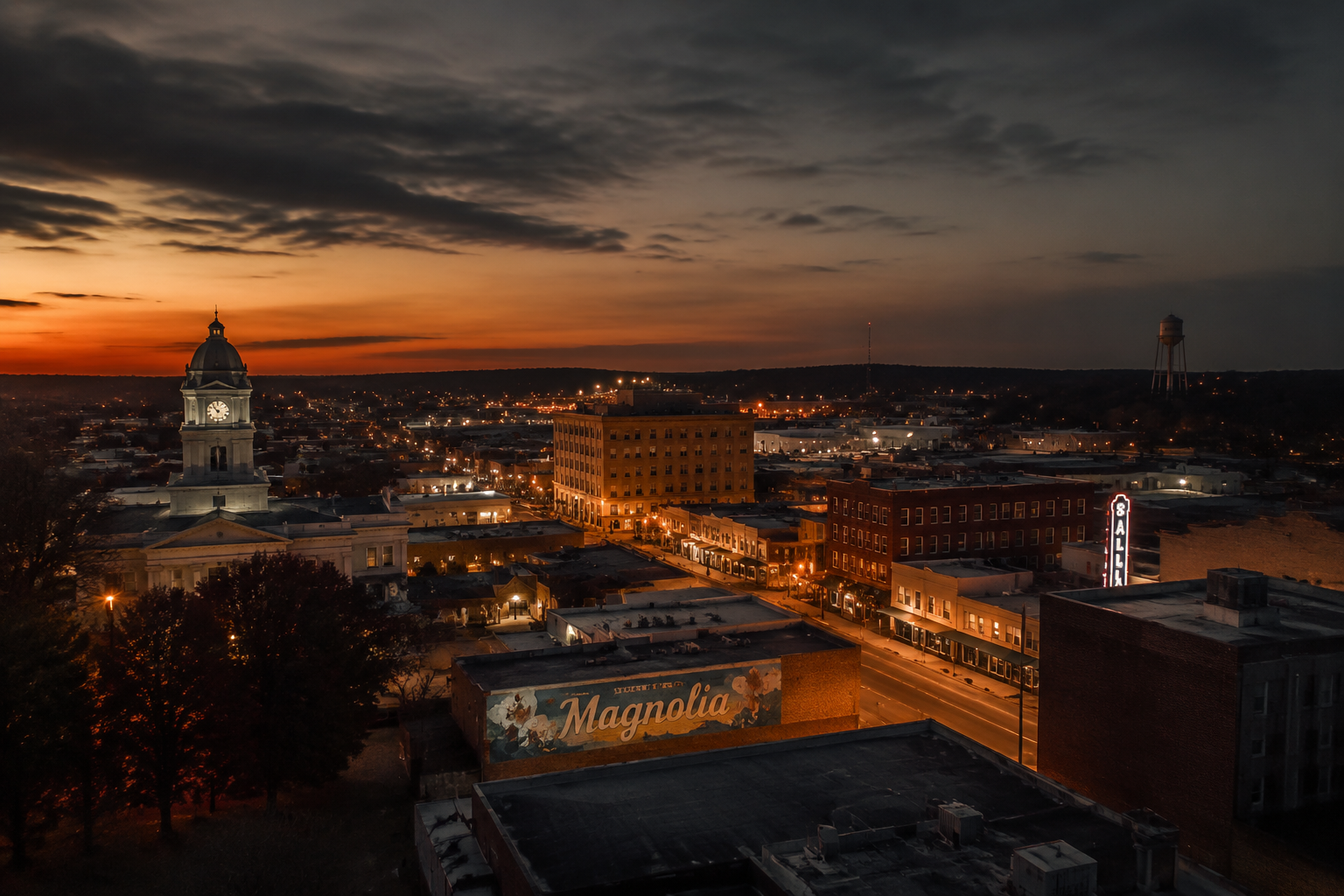 Magnolia, Arkansas Night Scene — 3Cupid Cuckold Dating in Magnolia, Arkansas