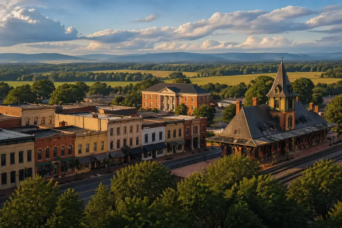 Manassas-02-cityscape in Manassas, Virginia