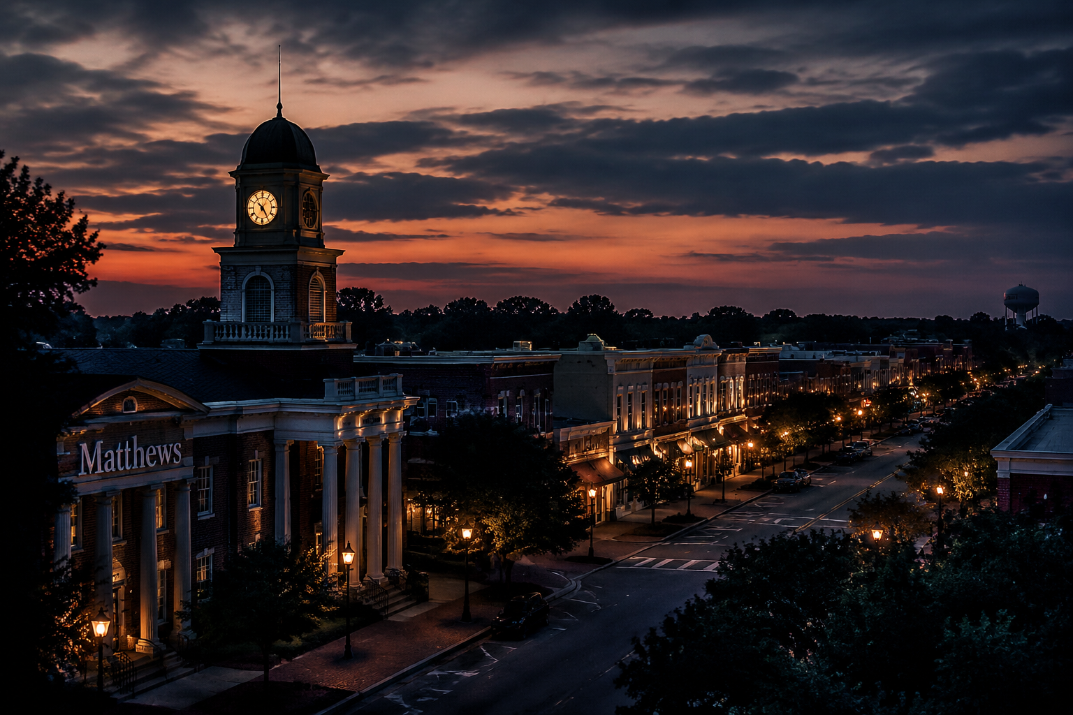 Matthews, North Carolina Night Scene — 3Cupid Cuckold Dating in Matthews, North Carolina