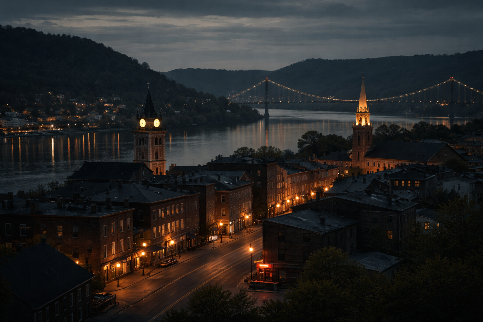 Maysville, Kentucky Night Scene — 3Cupid Cuckold Dating in Maysville, Kentucky