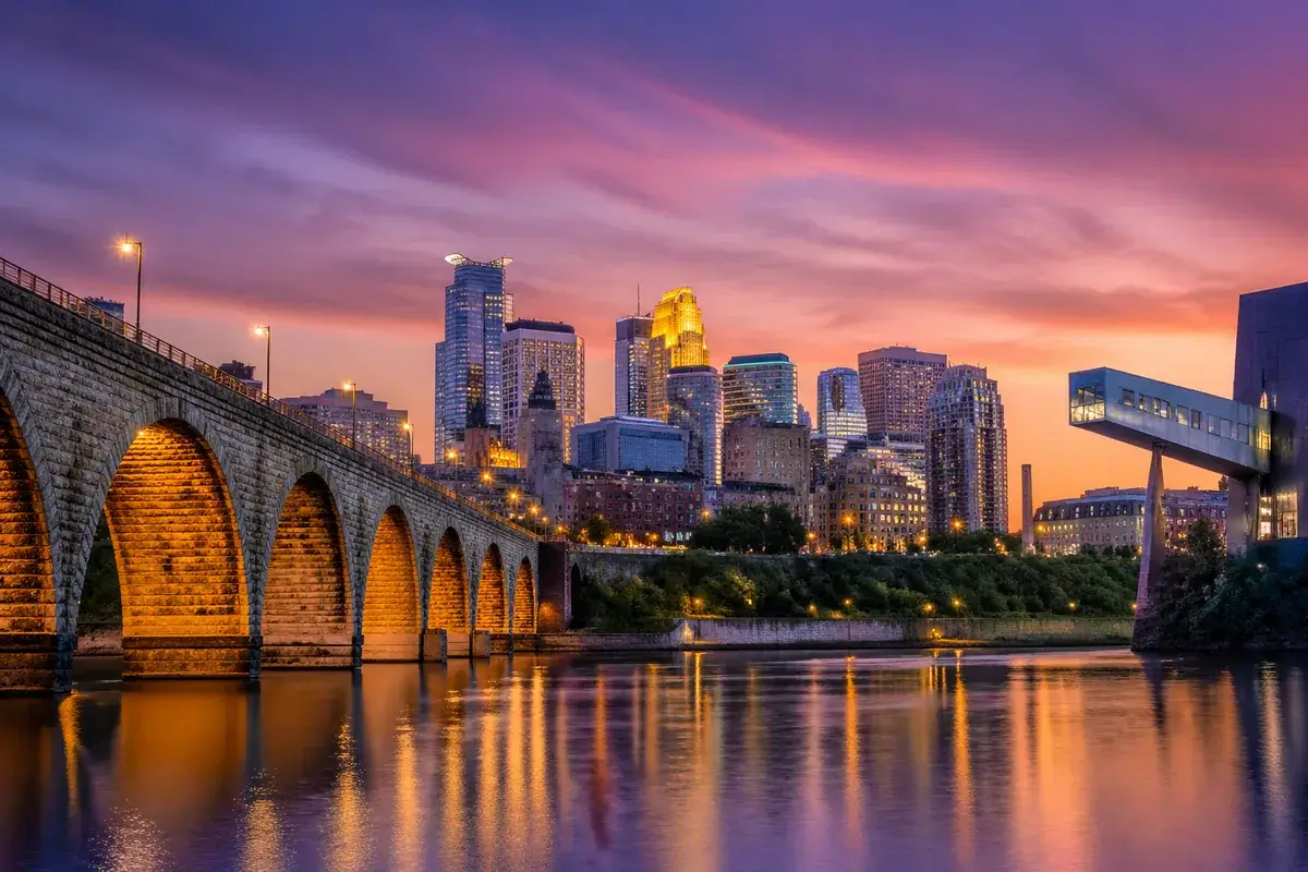 Minneapolis-02-cityscape in Minneapolis, Minnesota