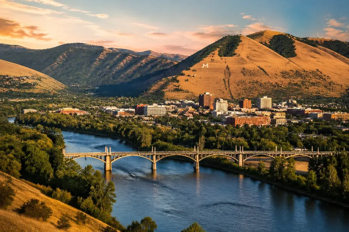 Missoula-02-cityscape in Missoula, Montana