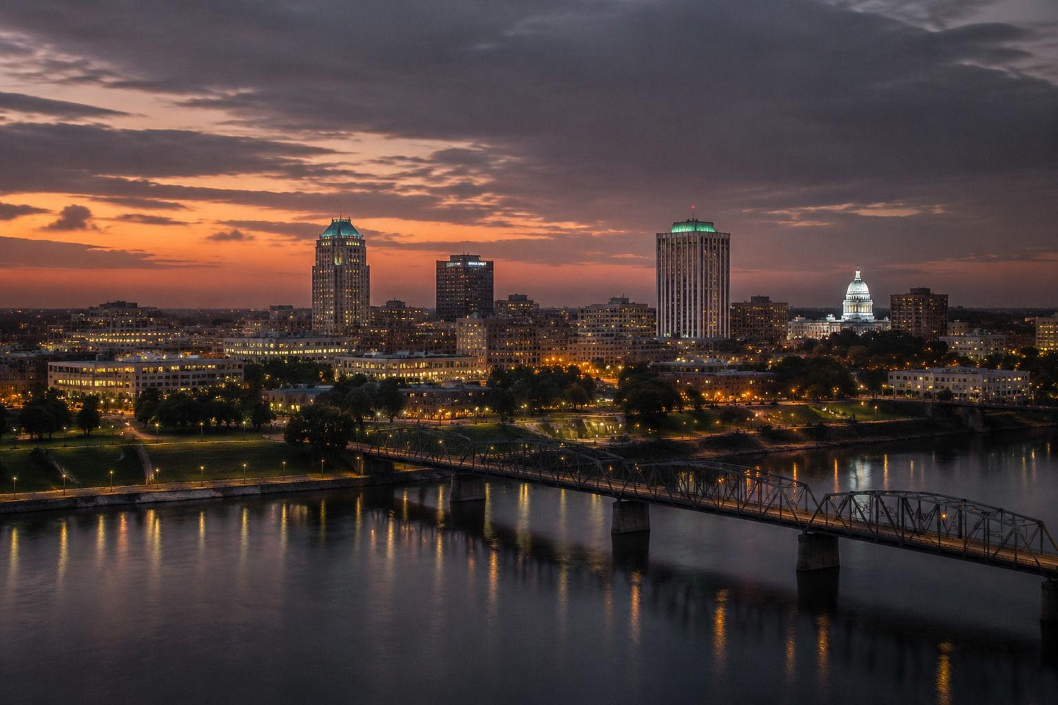 Montgomery, Alabama Night Scene — 3Cupid Cuckold Dating in Montgomery, Alabama