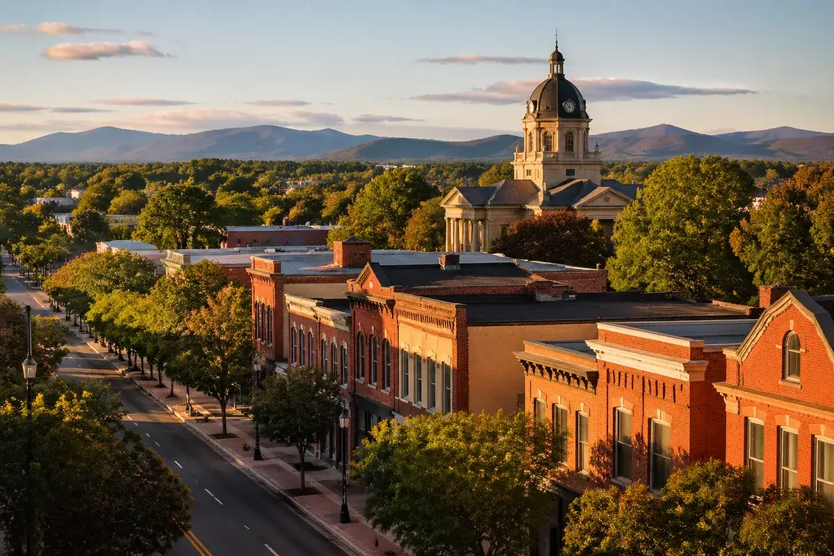 Morganton-02-cityscape in Morganton, North Carolina
