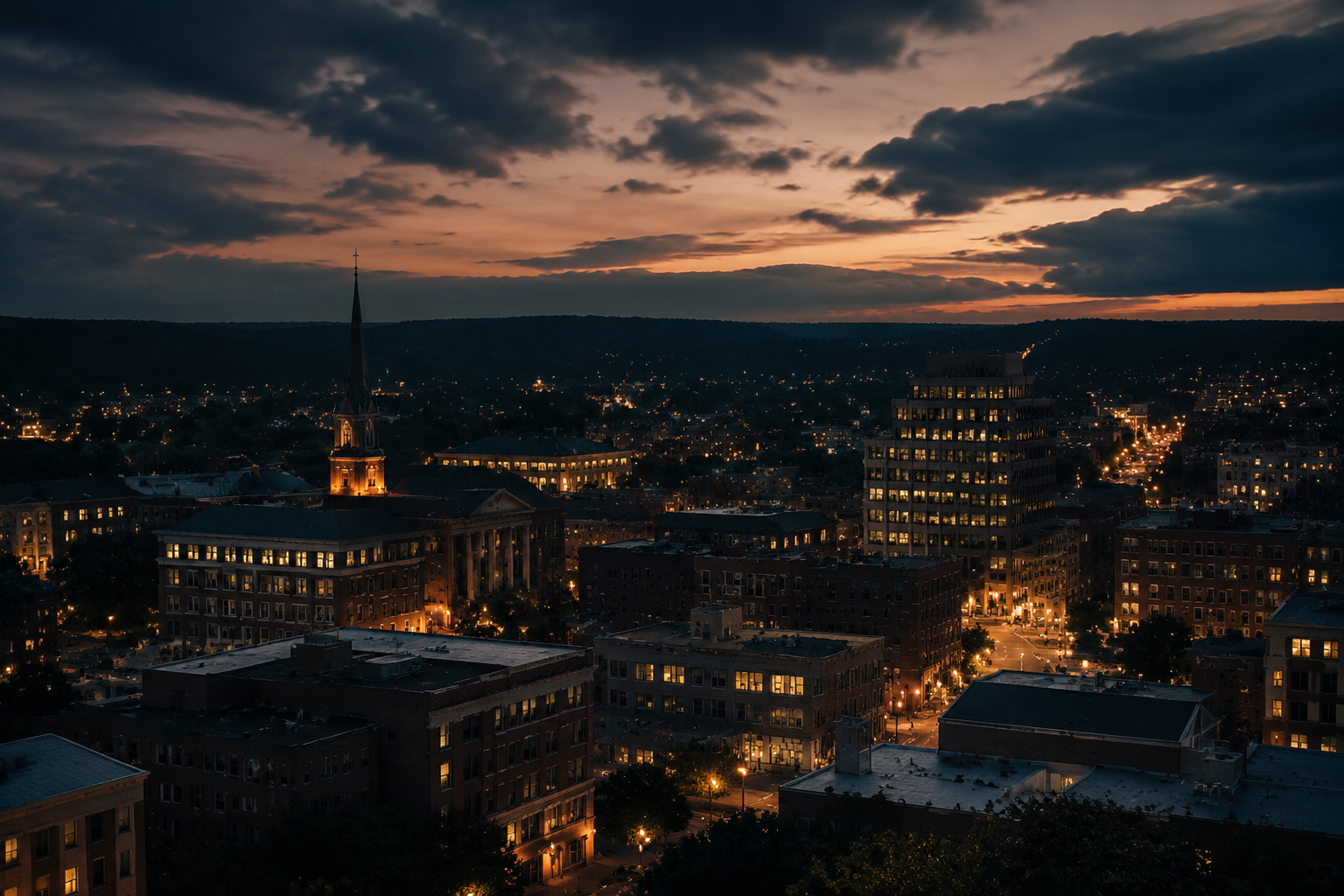 Morristown, New Jersey Night Scene — 3Cupid Cuckold Dating in Morristown, New Jersey