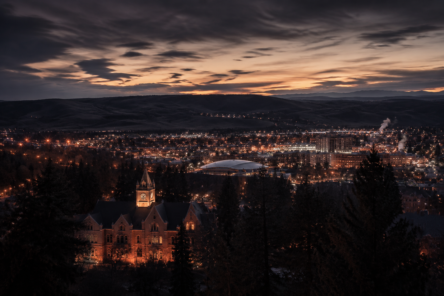 Moscow, Idaho Night Scene — 3Cupid Cuckold Dating in Moscow, Idaho