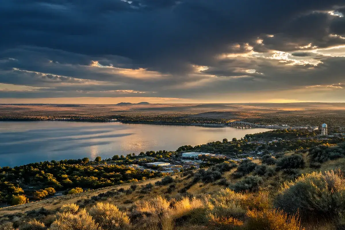 Moses-lake-02-cityscape in Moses Lake, Washington