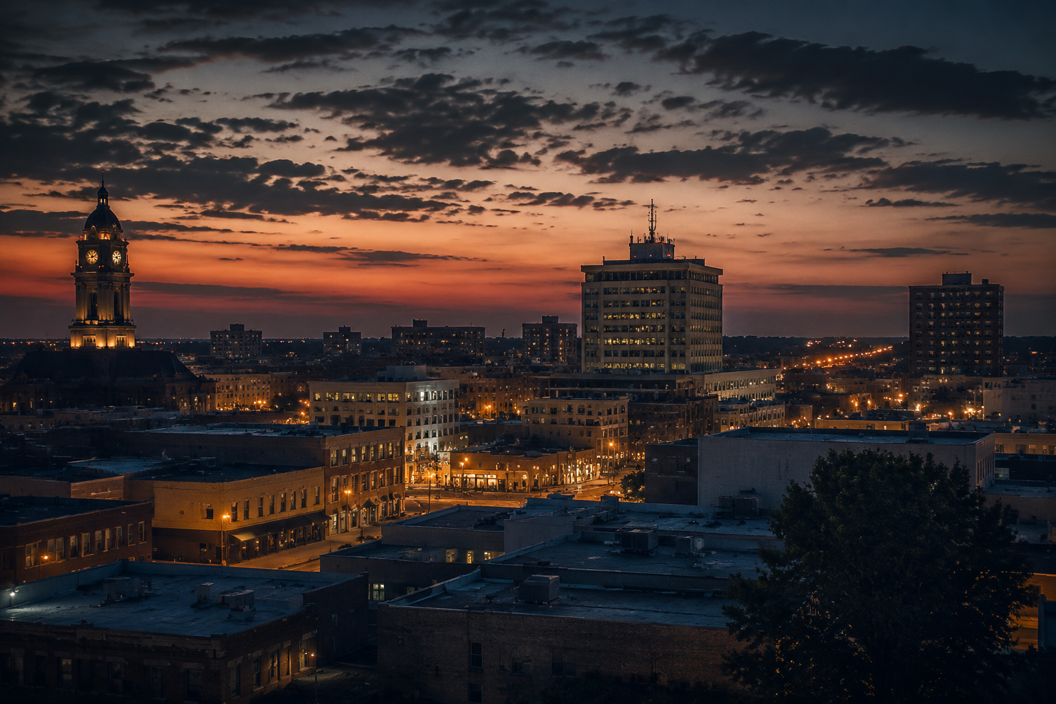 Muncie, Indiana Night Scene — 3Cupid Cuckold Dating in Muncie, Indiana