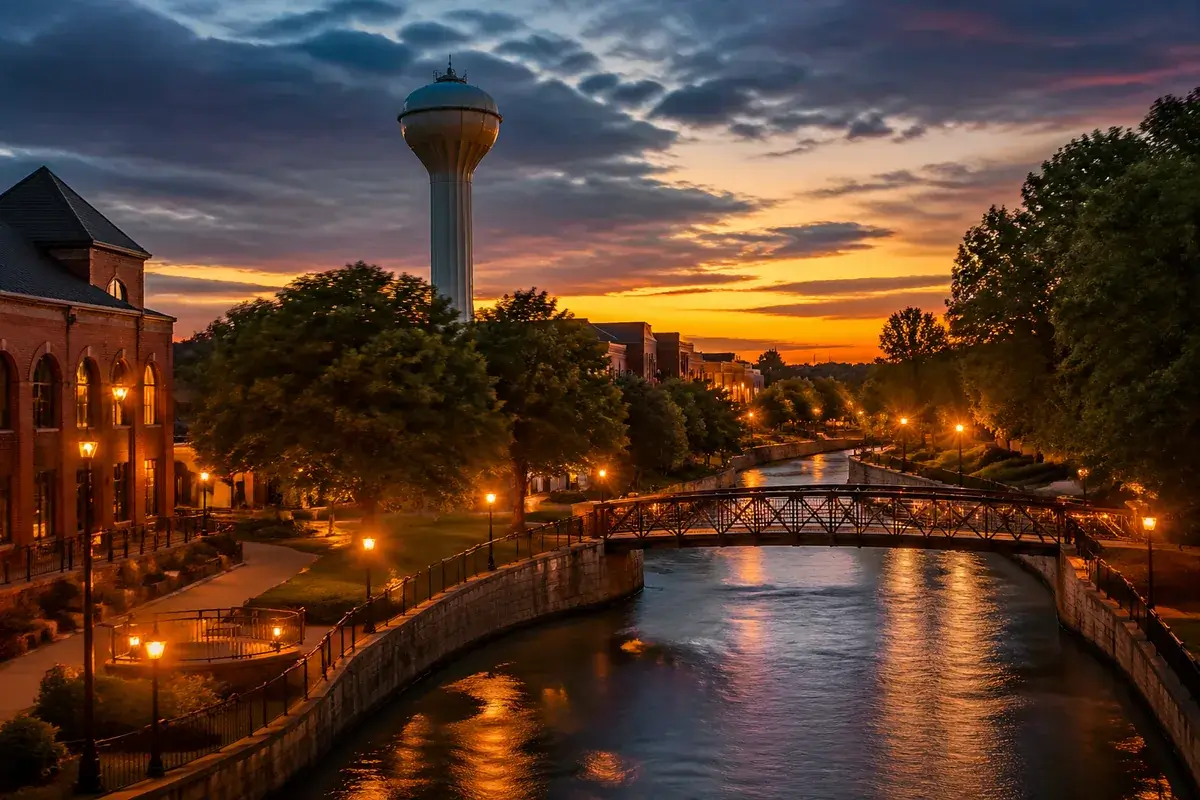 Naperville-02-cityscape in Naperville, Illinois