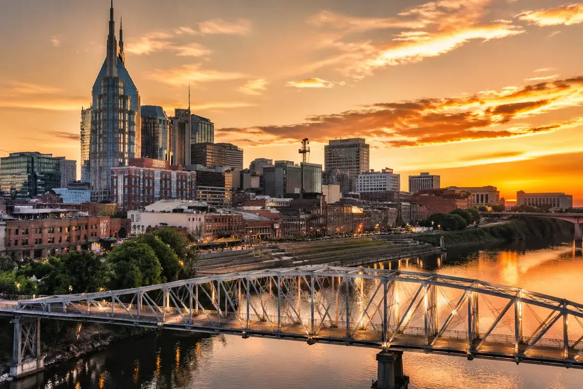 Nashville-02-cityscape in Nashville, Tennessee