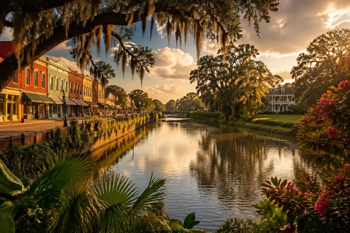 New-iberia-02-cityscape in New Iberia, Louisiana