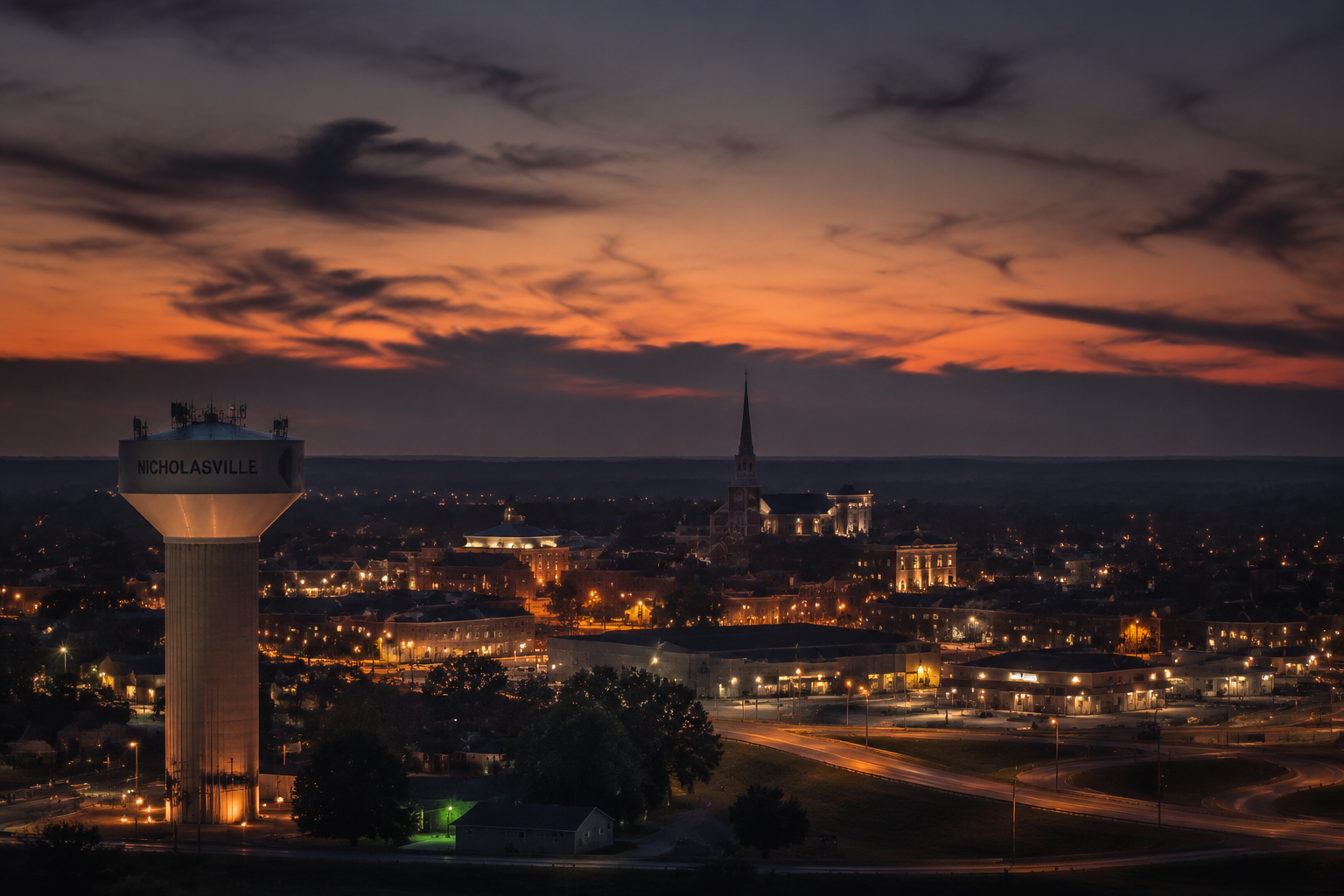 Nicholasville, Kentucky Night Scene — 3Cupid Cuckold Dating in Nicholasville, Kentucky