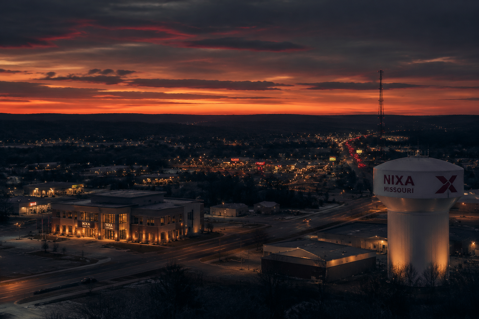 Nixa, Missouri Night Scene — 3Cupid Cuckold Dating in Nixa, Missouri