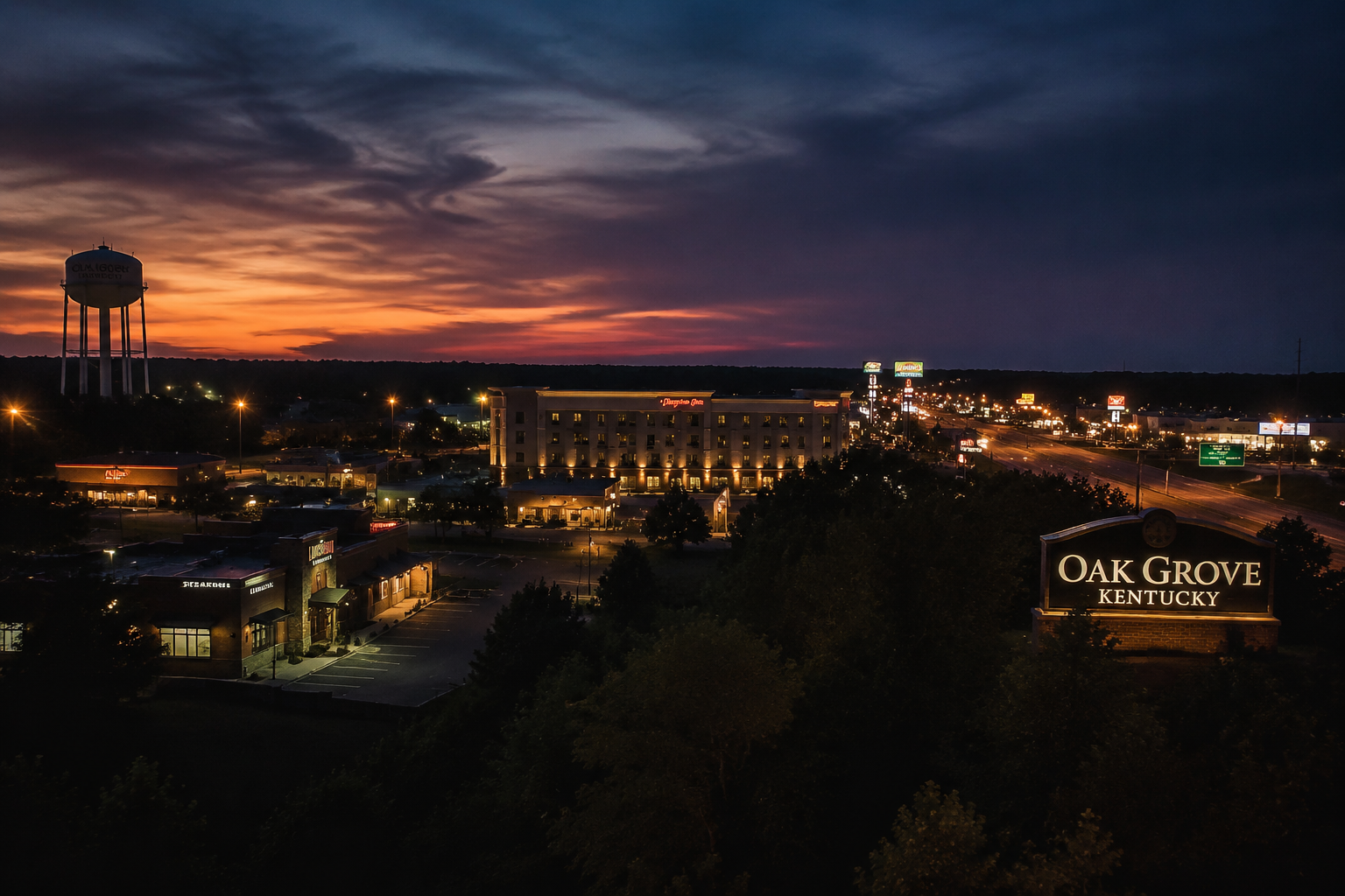Oak Grove, Kentucky Night Scene — 3Cupid Cuckold Dating in Oak Grove, Kentucky
