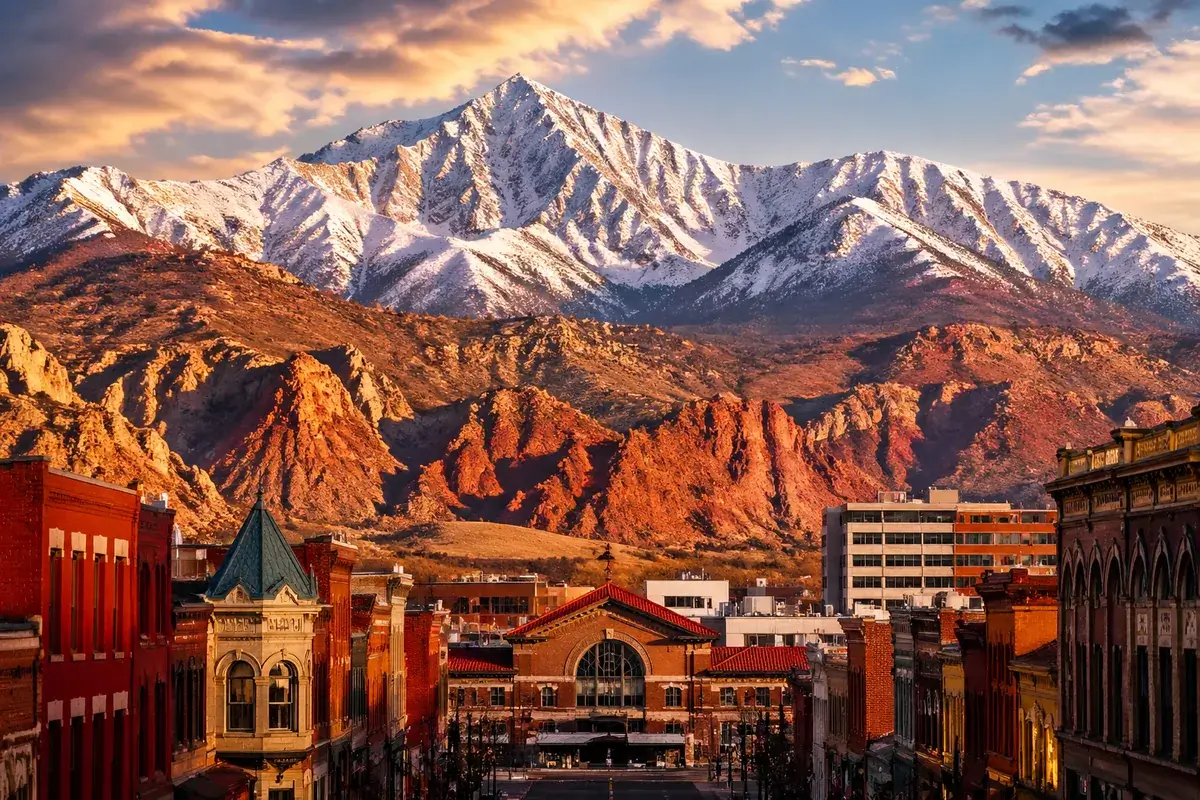 Ogden-02-cityscape in Ogden, Utah