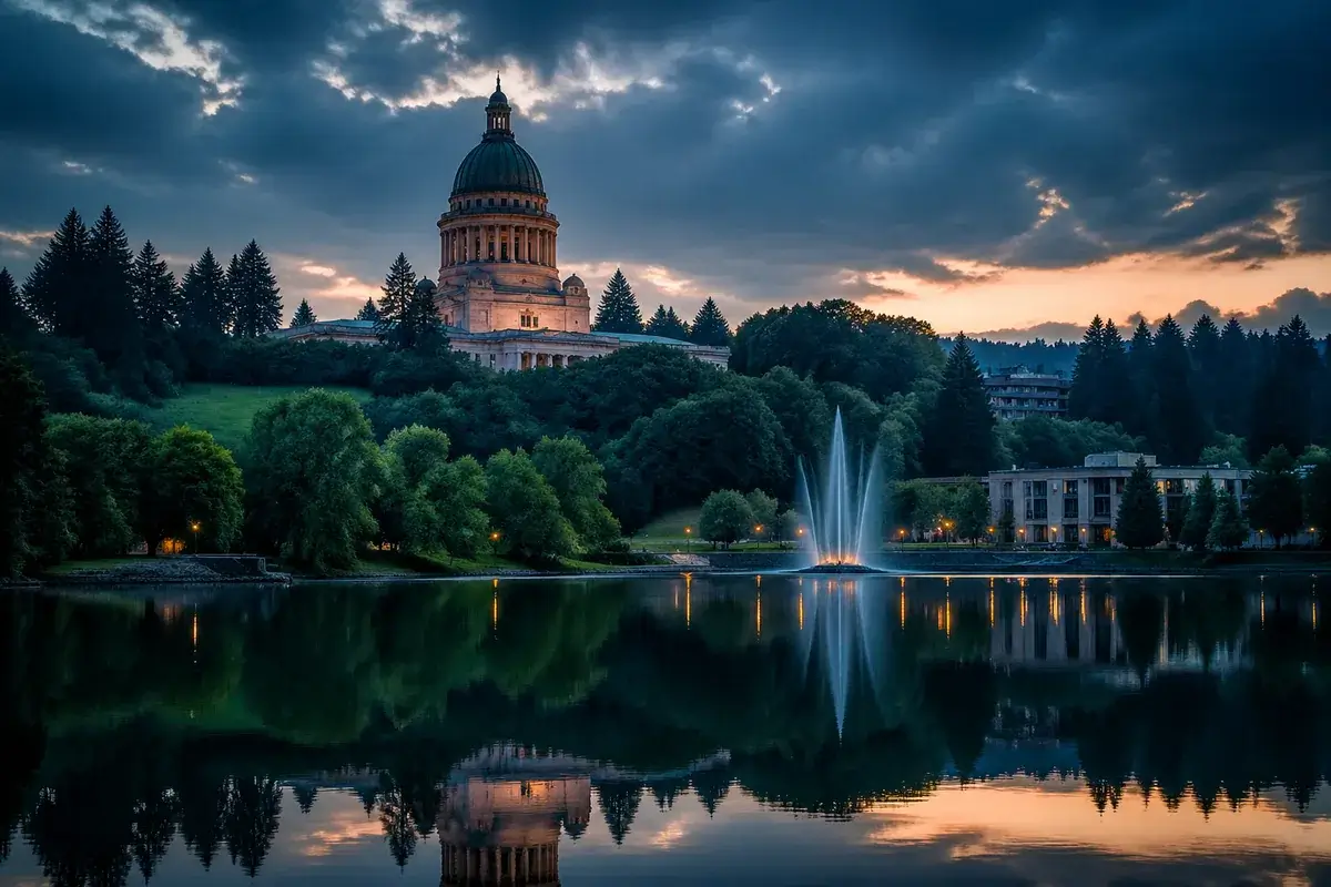 Olympia-02-cityscape in Olympia, Washington