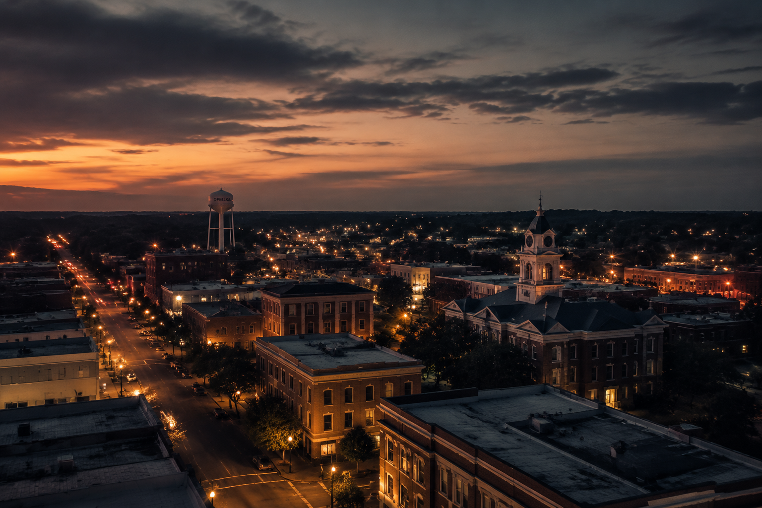 Opelika, Alabama Night Scene — 3Cupid Cuckold Dating in Opelika, Alabama