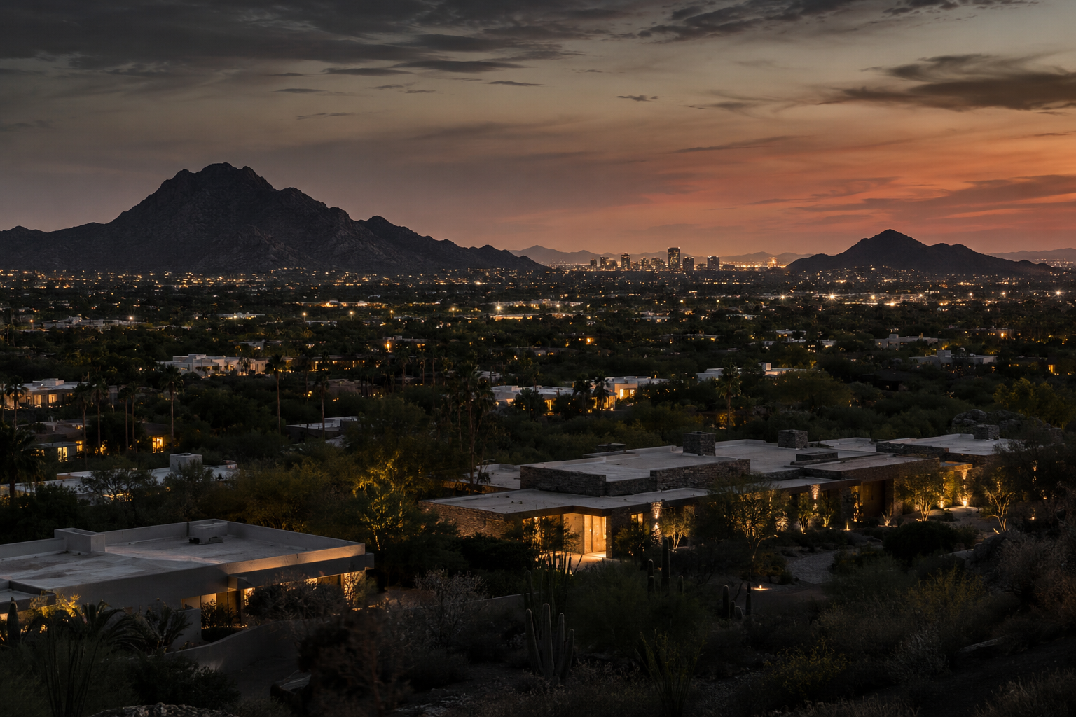 Paradise Valley, Arizona Night Scene — 3Cupid Cuckold Dating in Paradise Valley, Arizona