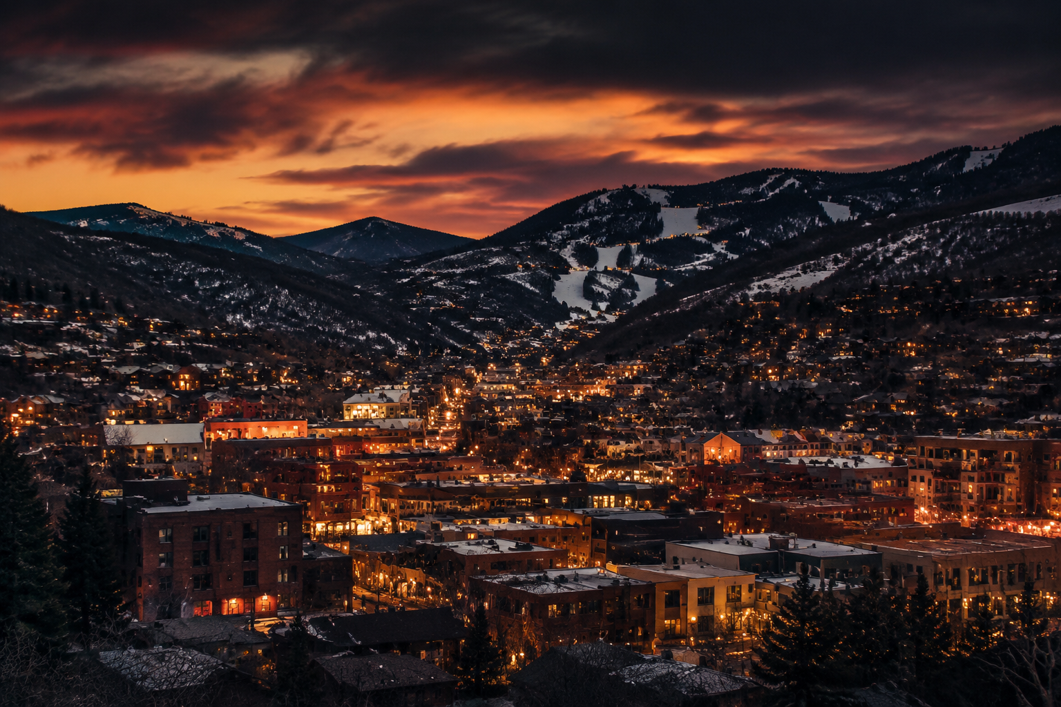 Park City, Utah Night Scene — 3Cupid Cuckold Dating in Park City, Utah